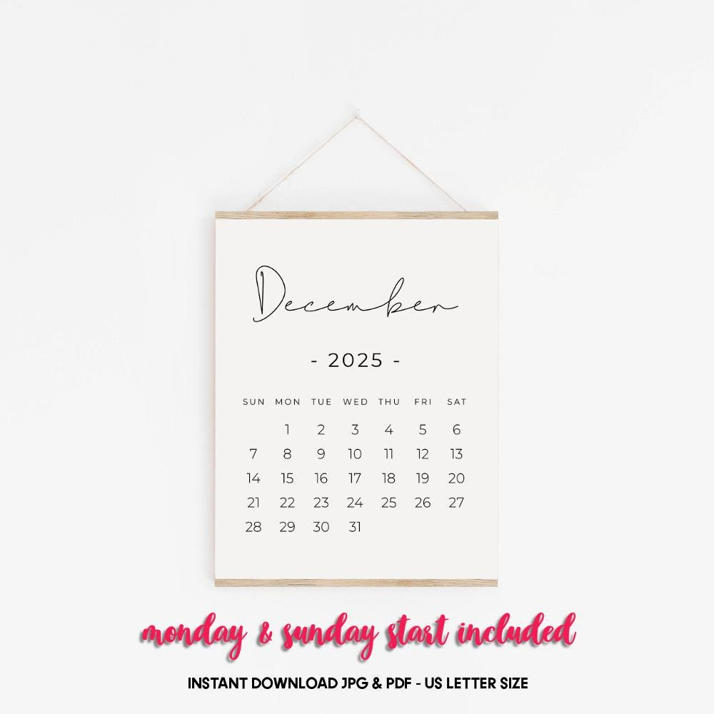 December 2025 Printable Calendar, Pregnancy Calendar Digital with regard to Free Printable Pregnancy Announcement Calendar December 2025